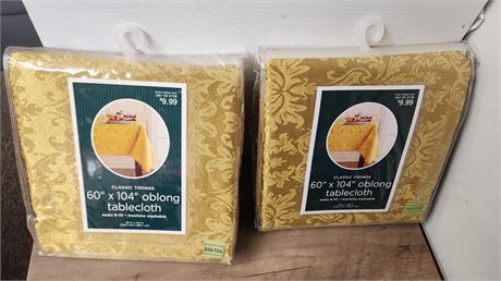 60x104 Oblong Tablecloths