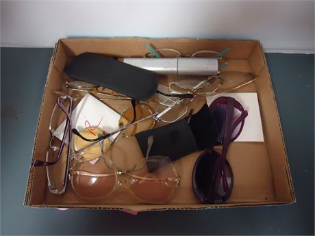 Lot Of Various Sunglasses & Reading Glasses