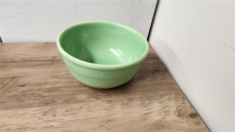 Vintage Green Mixing Bowl