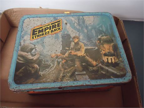 Vintage Empire Strikes Back Metal Lunch Box. NO THERMOS