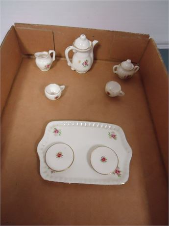 Miniature Porcelain Tea Set