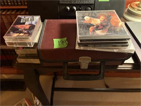 CD's and Cassetts