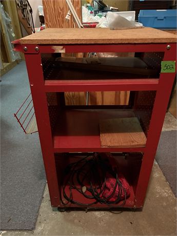 Tool Shelving on Wheels