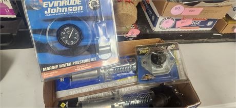 Marine Water Pressure Kit & Universal 7-Way Trailer Socket & Misc.