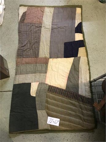 Knotted Quilt Approx. 67"x71"