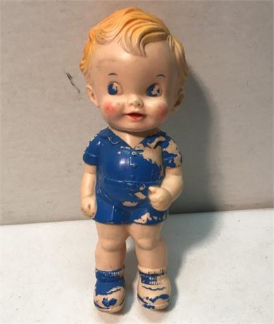1950's Vintage The Sun Rubber Co. Ruth E Newton 8" Chunky Doll
