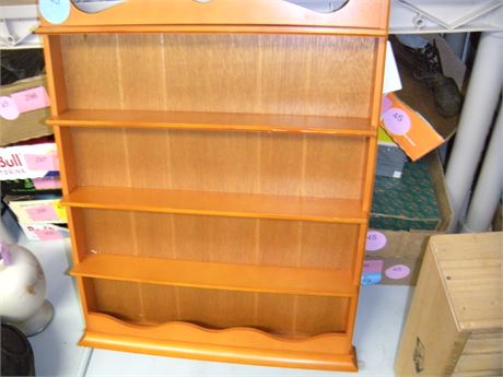 Wood Display Shelf