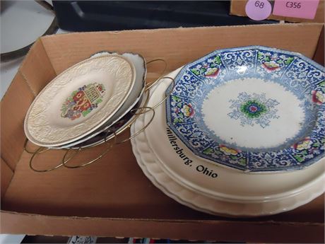 Lot of collector plates
