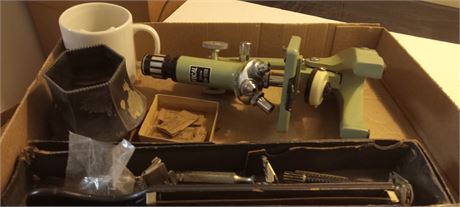 Microscope & Misc, Items.