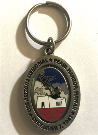 Pearl Harbor Memorial Keychain