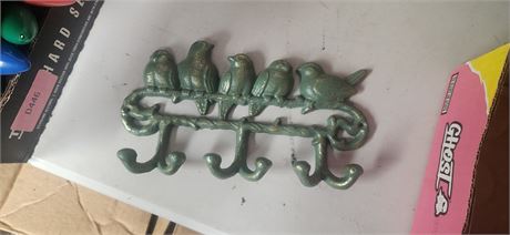 Cast iron coat hanger
