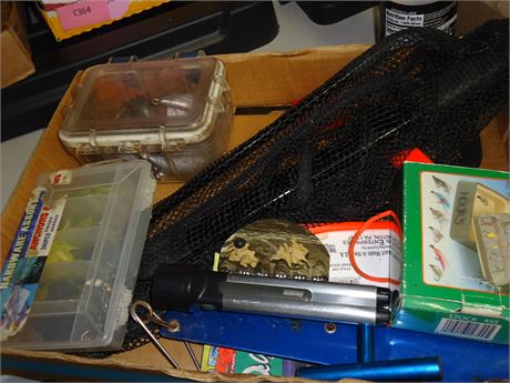 Lot of fishing gear