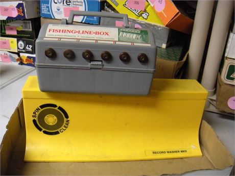Fishing Line Box & Record Washing System