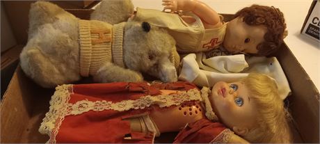 Vintage Baby Dolls & Plush Toy