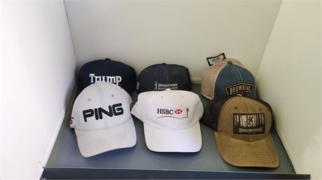 Lot Of Various Baseball Hats