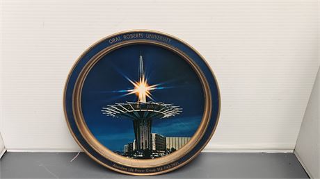 Oral Roberts University Metal Tray