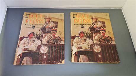 2 Artcraft The Rat Patrol A Story Book To Color