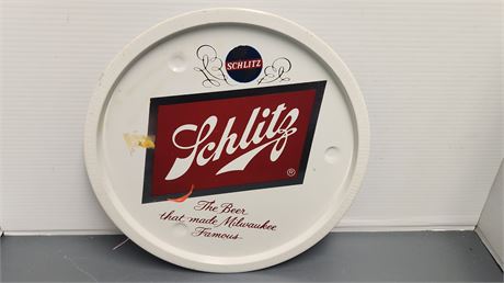 Schlitz Beer Metal Tray