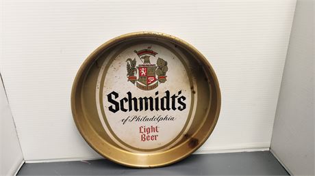 Schmidt's Light Beer Metal Tray