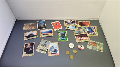 Collectible Desert Storm Cards & Misc. Items
