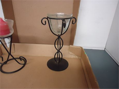 2 Candle Holders