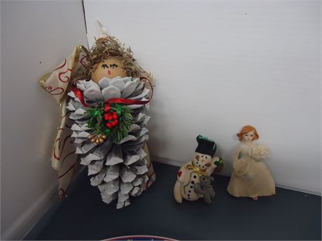 Christmas Decorations & Christmas Plate