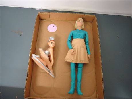 Vintage Marx Jane West Doll & Misc.