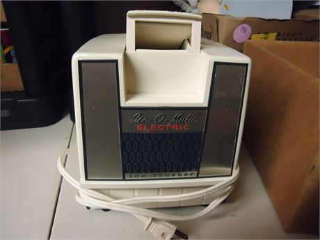 Ice-O-Matic Electric Ice Maker