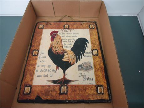 Slate Rooster Picture