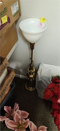 Heavy Small Brass Lamp