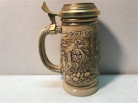 1987 Avon Gold Rush Stein