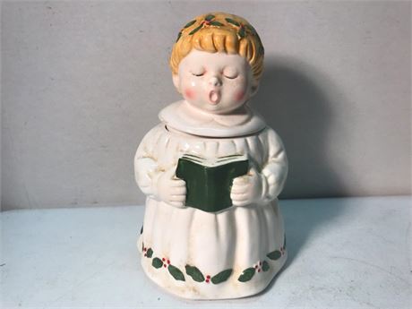 Vintage Ceramic Angel Cookie Jar