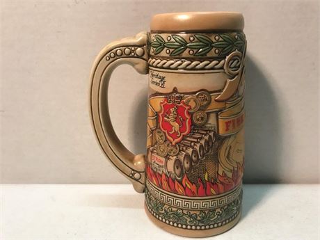 Vintage Stroh's Fire Brewed Beer Stein