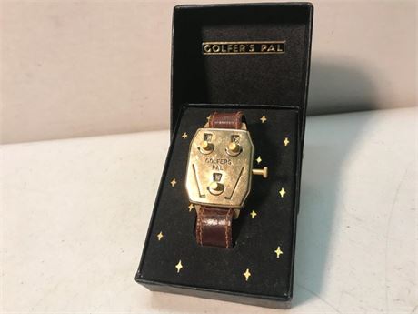 Vintage Borm Elgin Golfers Pal Score Keeper "Watch"