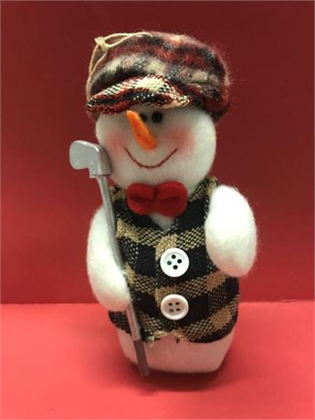 Snowman Golfer