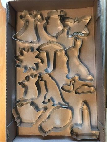 Flat of Cookie Cutters (#4)