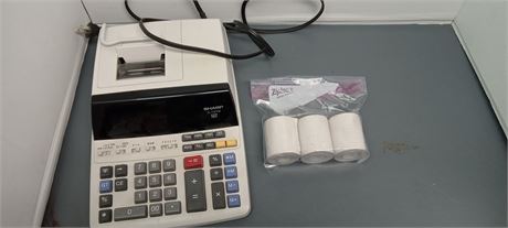 Sharp Adding Machine
