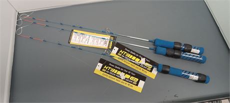 3 Hi-Tech Fishing Gear Ice Fishing Rods