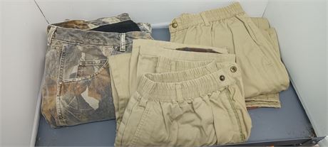 3 Pair Of Men's Pants. Size 38x30