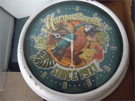 La Crosse Clock Co. Margaritaville Clock