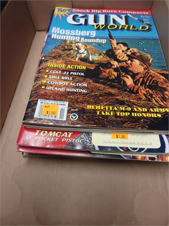 Lot Of Various Gun Magazines