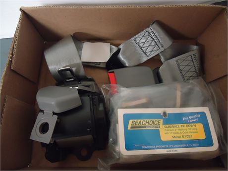 Seachoice Tie Downs & Car Seatbelt