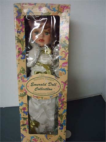 Emerald Doll Collection Porcelain Doll