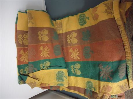 Fall Seasonal Tablecloth