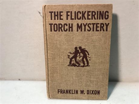 1943 The Flickering Torch Mystery Hardy Boys Franklin Dixon