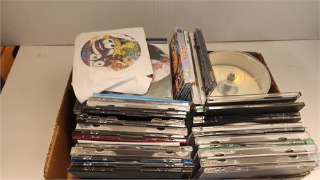 Misc. Computer Games & Misc. CD's Some Used Recorded Ones