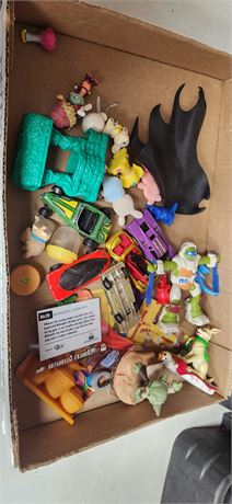 Lot of small toys