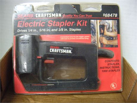 Sears/Craftsman Electric Stapler Kit