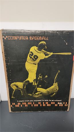Vintage Computer Baseball Game