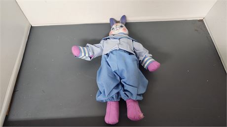 porcelain Head Bunny Plush